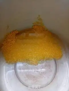 Make Corn eggs step 1
