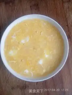Make Corn eggs step 3