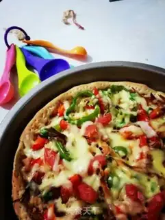 Make Meat pine squid pizza step 20