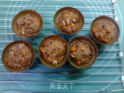 Make No sugar date-free soy muffins step 9