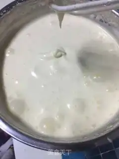 Make Old chicken cake step 2