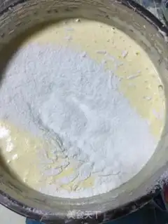 Make Old chicken cake step 3
