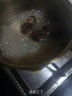 Make Ham squid rice step 1