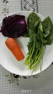 Make The baby eats vegetable noodles step 0