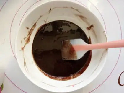 Make Chocolate lava cake step 3