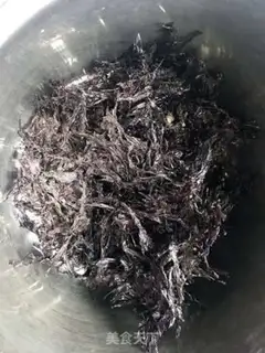 Make Creamed seaweed step 1