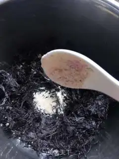Make Creamed seaweed step 3