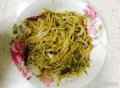 Make Jealousy bean sprouts step 5