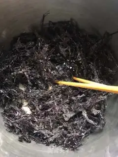 Make Creamed seaweed step 4