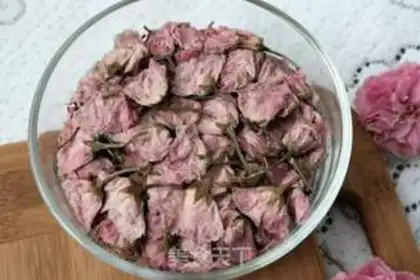 Make Salted cherry blossoms step 10