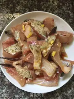 Make Acid Tofu fish step 1