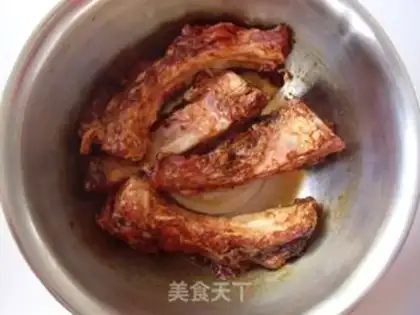 Make Burn pork chops step 1