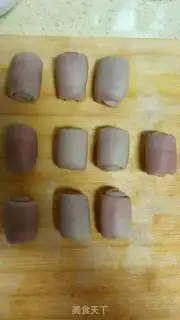 Make Coconut peaches step 12