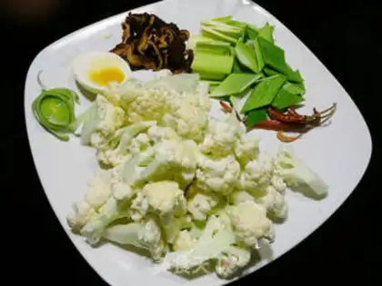 Make A pot of salted protein step 0