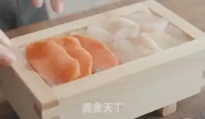 Make Sushi box step 1