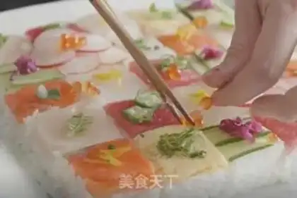 Make Sushi box step 3