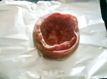 Make Bacon cheese and rice step 2