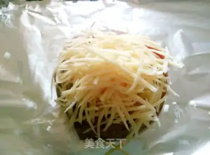 Make Bacon cheese and rice step 5
