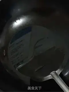 Make Egg fan spinach step 3