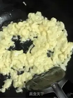 Make Egg fan spinach step 4