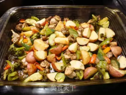 Make Chicken-cooked dish step 4