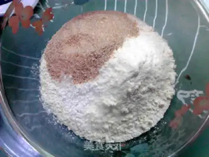 Make Pineapple cranberry bread step 1