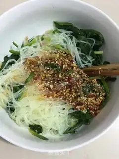 Make Egg fan spinach step 11
