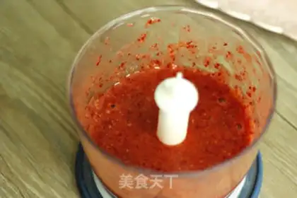Make Strawberry chocolate ice cream step 4