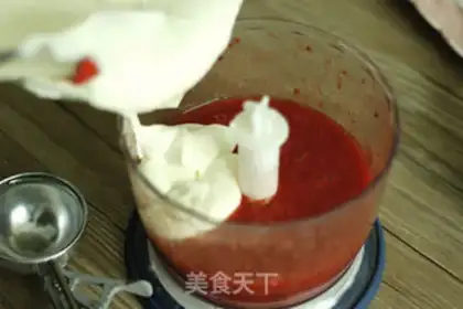 Make Strawberry chocolate ice cream step 10