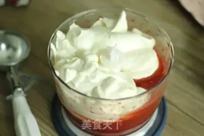Make Strawberry chocolate ice cream step 11