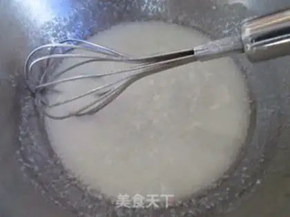 Make Cranberry cake step 1