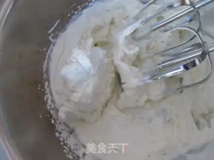 Make Cheese strawberry tower step 12