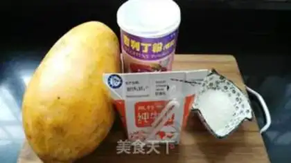 Make Cucumber milk freeze step 0