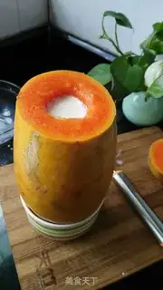 Make Cucumber milk freeze step 7