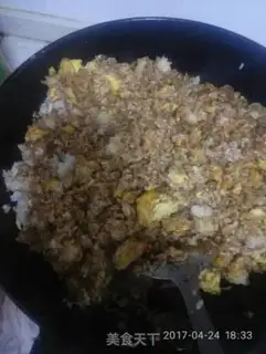 Make Meat and rice step 2