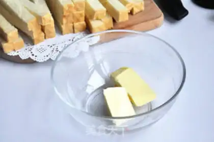 Make Butter coconut toast step 1