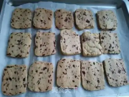Make Cranberry cookies step 8