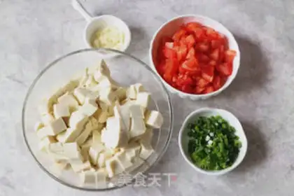 Make Chicken tofu step 1