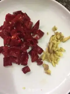 Make Scrambled beef step 1