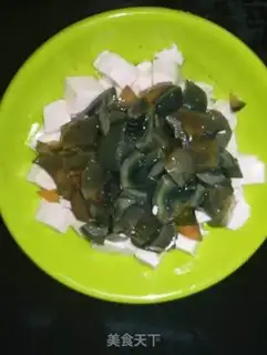 Make Red oil and egg tofu step 4
