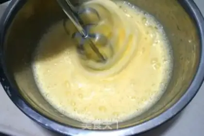 Make Old chicken cake step 2