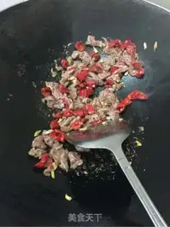 Make Scrambled beef step 5