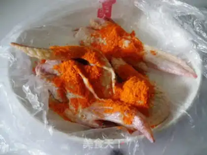 Make Chicken wing buns step 2