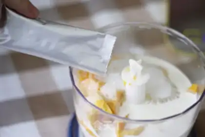 Make Mango ice cream step 6