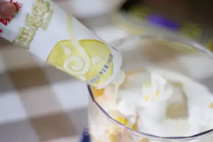 Make Mango ice cream step 7