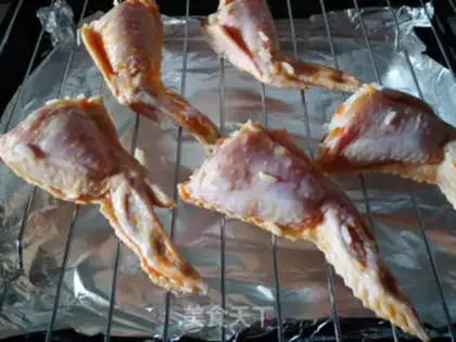 Make Chicken wing buns step 9