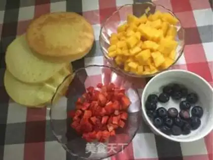 Make Fruitless cake step 0