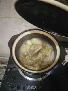 Make A casserole of beer and poaching potatoes step 6