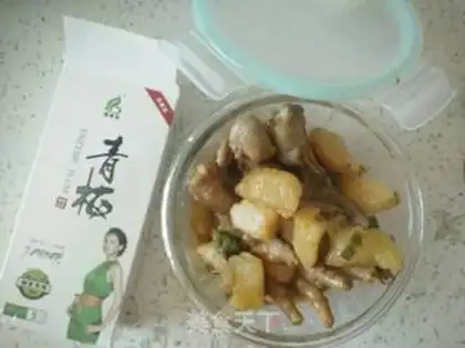 Make A casserole of beer and poaching potatoes step 7