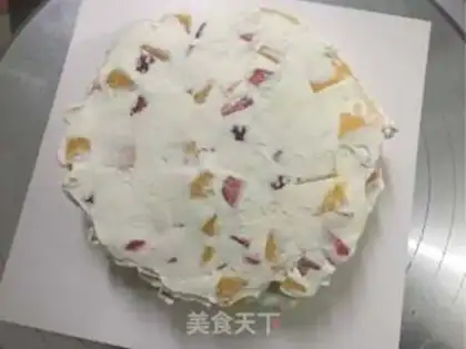 Make Fruitless cake step 4
